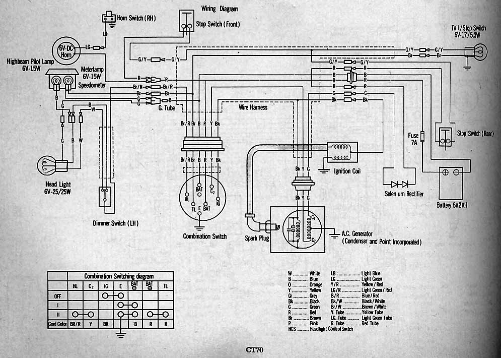 1971 Honda ct70 wiring diagram #5